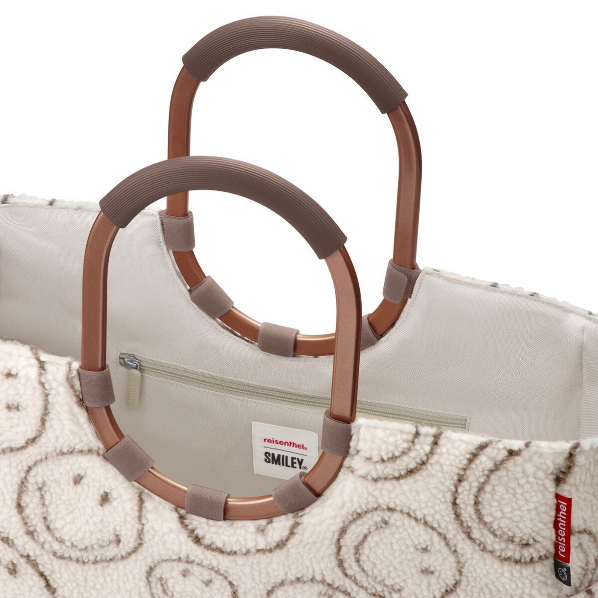 Torba LOOPSHOPPER L, smiley® teddy chocolate
