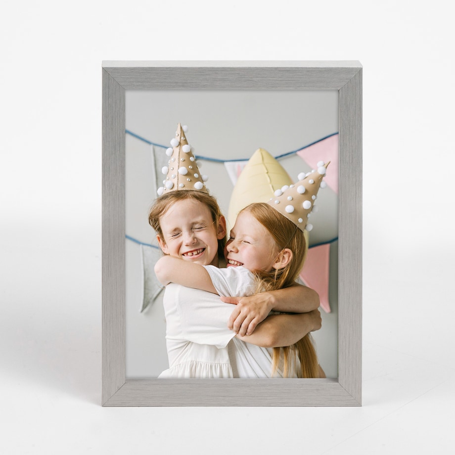 Srebrna ramka na zdjęcia 13x18 cm rama MDF ramki do zdjęć 18x13 cm FRAMAI®
