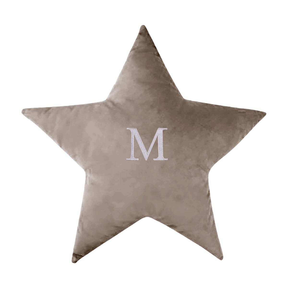 Poduszka GWIAZDKA VELVET VE2282 | piaskowy