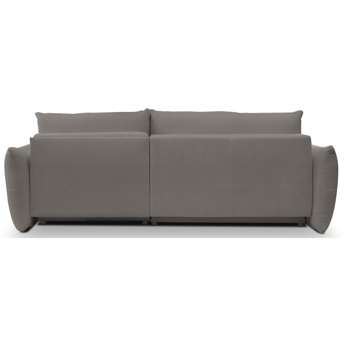 Narożnik z funkcją spania do salonu BOSE, prawostronny, szary