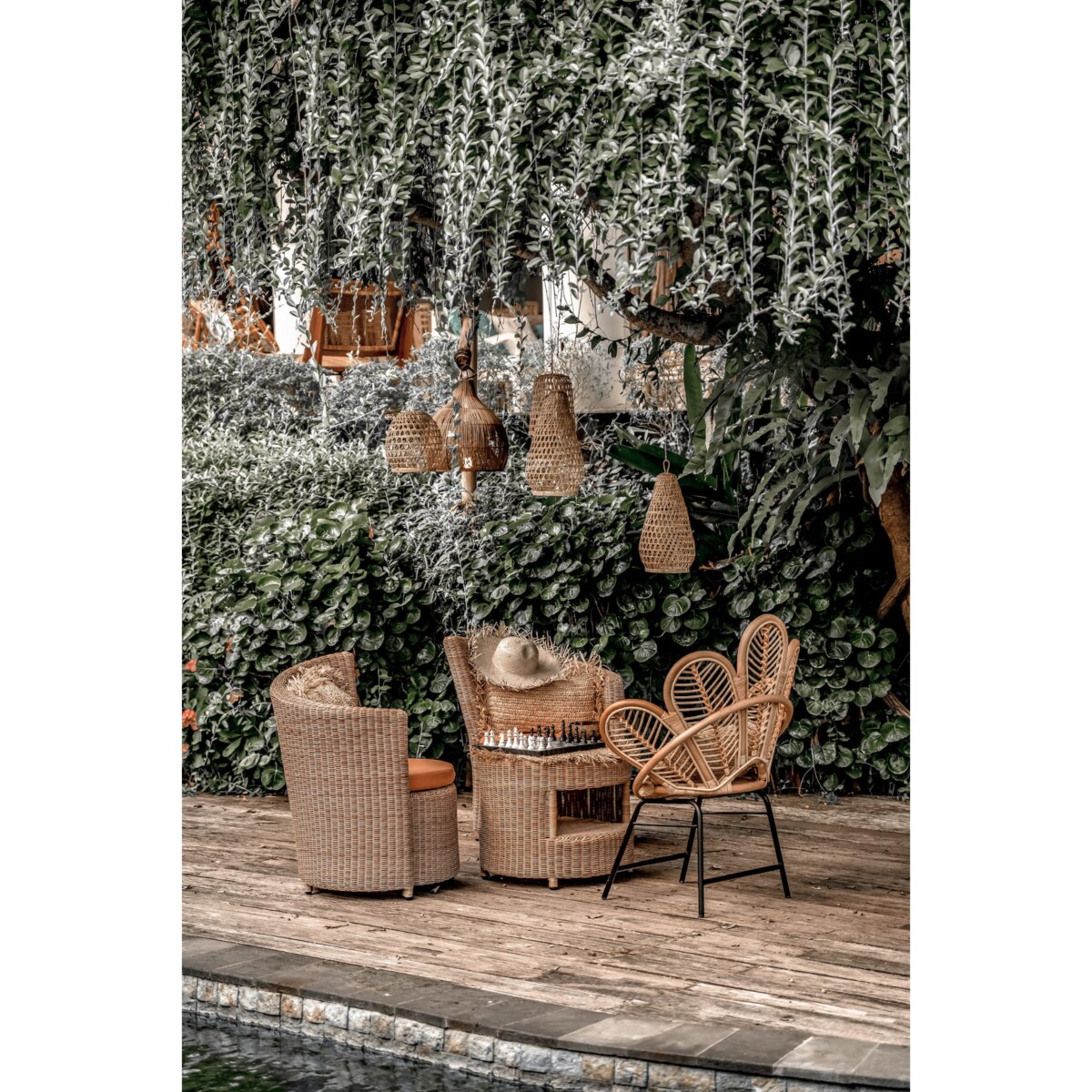 LAMPA BOHO PODŁUŻNA