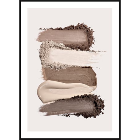 Poster Story, Plakat, Obraz - Makijaż w Odcieniach Nude, wymiary 50 x 70 cm