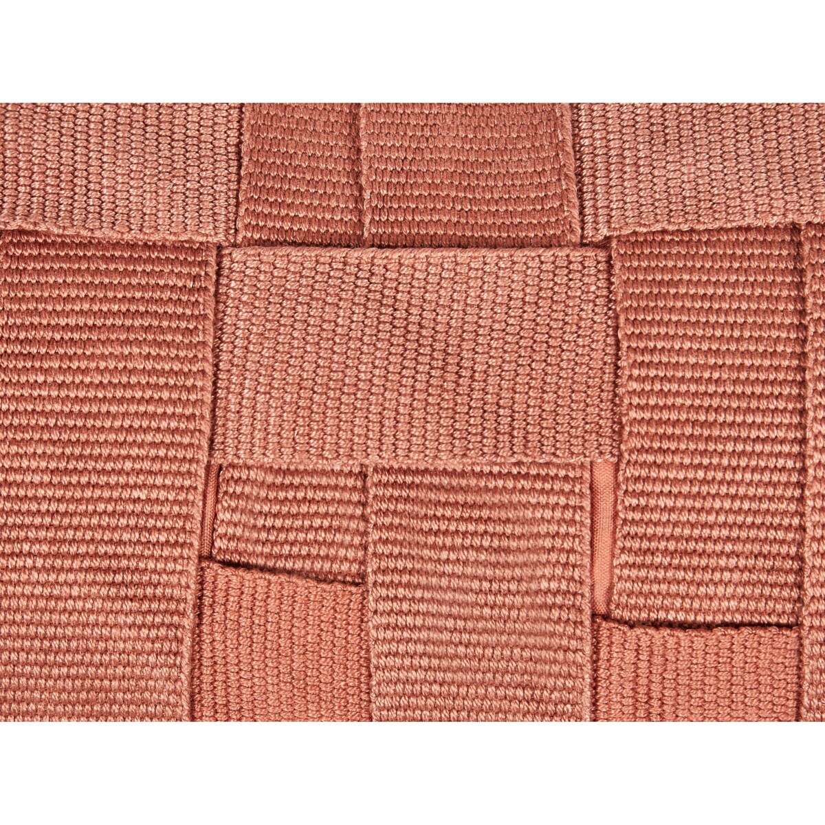 Puf BODLA Jasnoczerwony 50 cm 50 cm