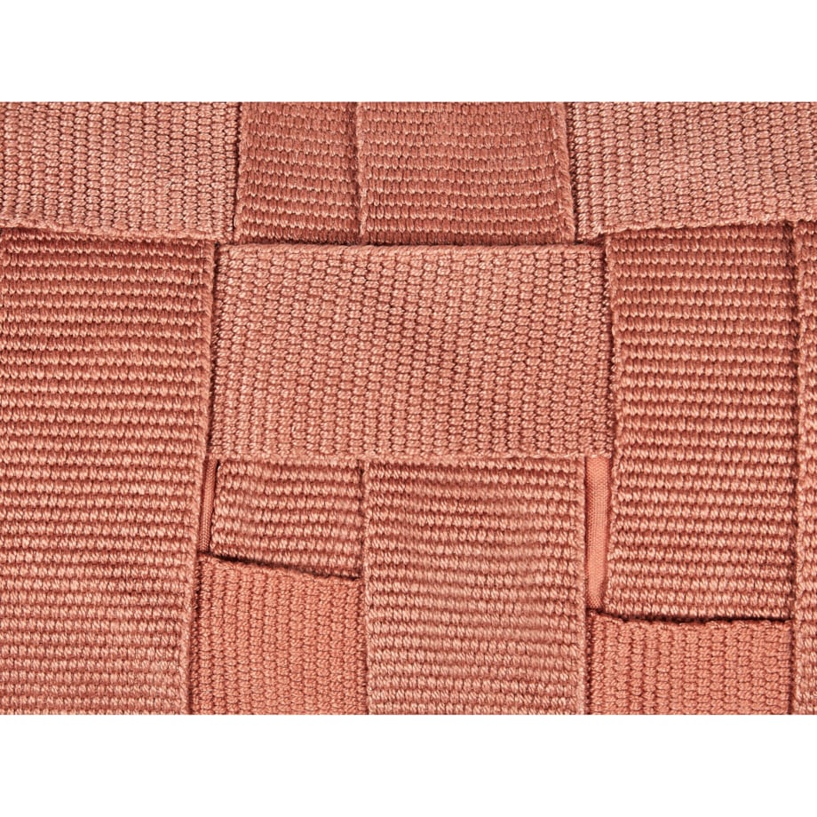 Puf BODLA Jasnoczerwony 50 cm 50 cm