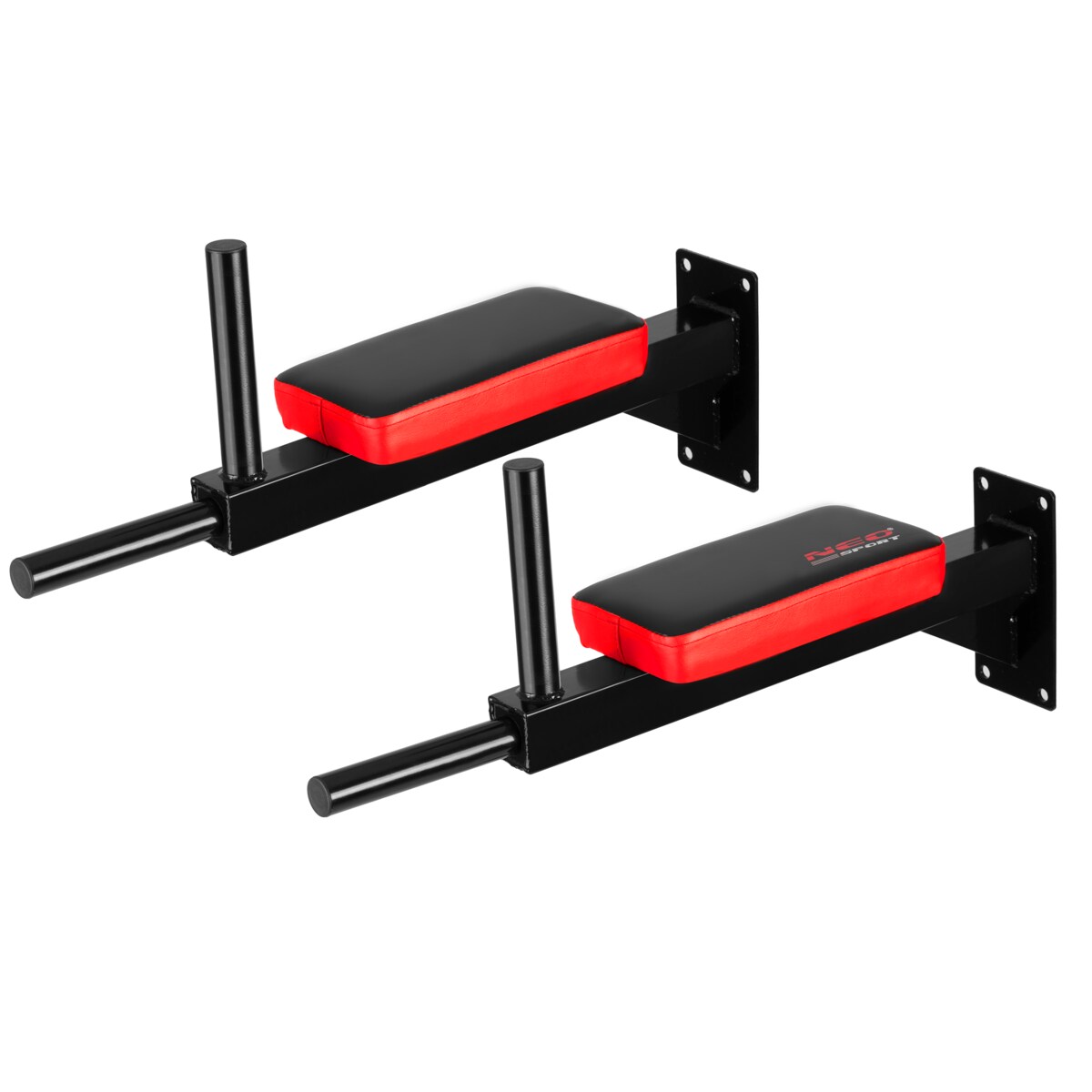 Drążek do ćwiczeń pompek dipów na ścianę Neo-Sport