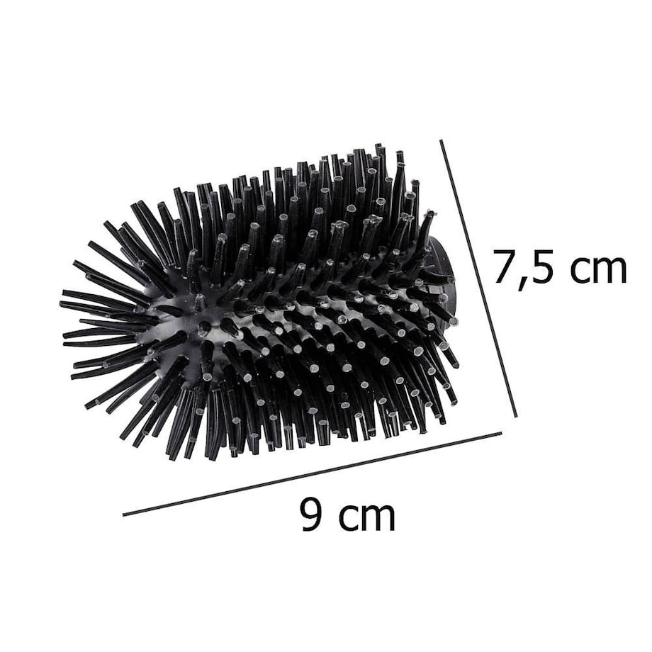 Zapasowa końcówka do szczotki toaletowej, silikonowa, ∅ 7,5 cm, WENKO