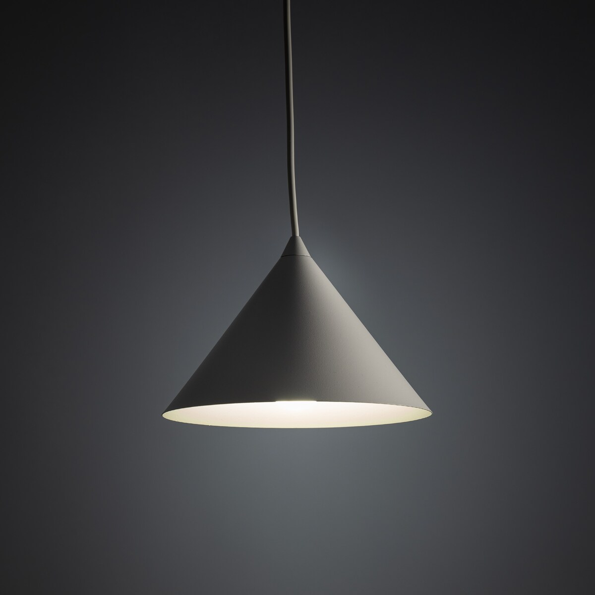 Lampa wisząca TK Lighting CONO S Kaszmir E27 regulowana beżowa 21 cm