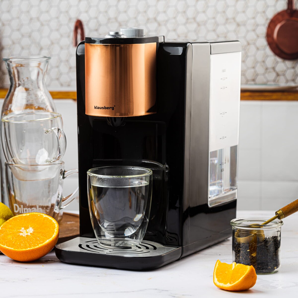 Dozownik dystrybutor podgrzewacz do gorącej wody 2.2L z regulacją temperatury KLAUSBERG