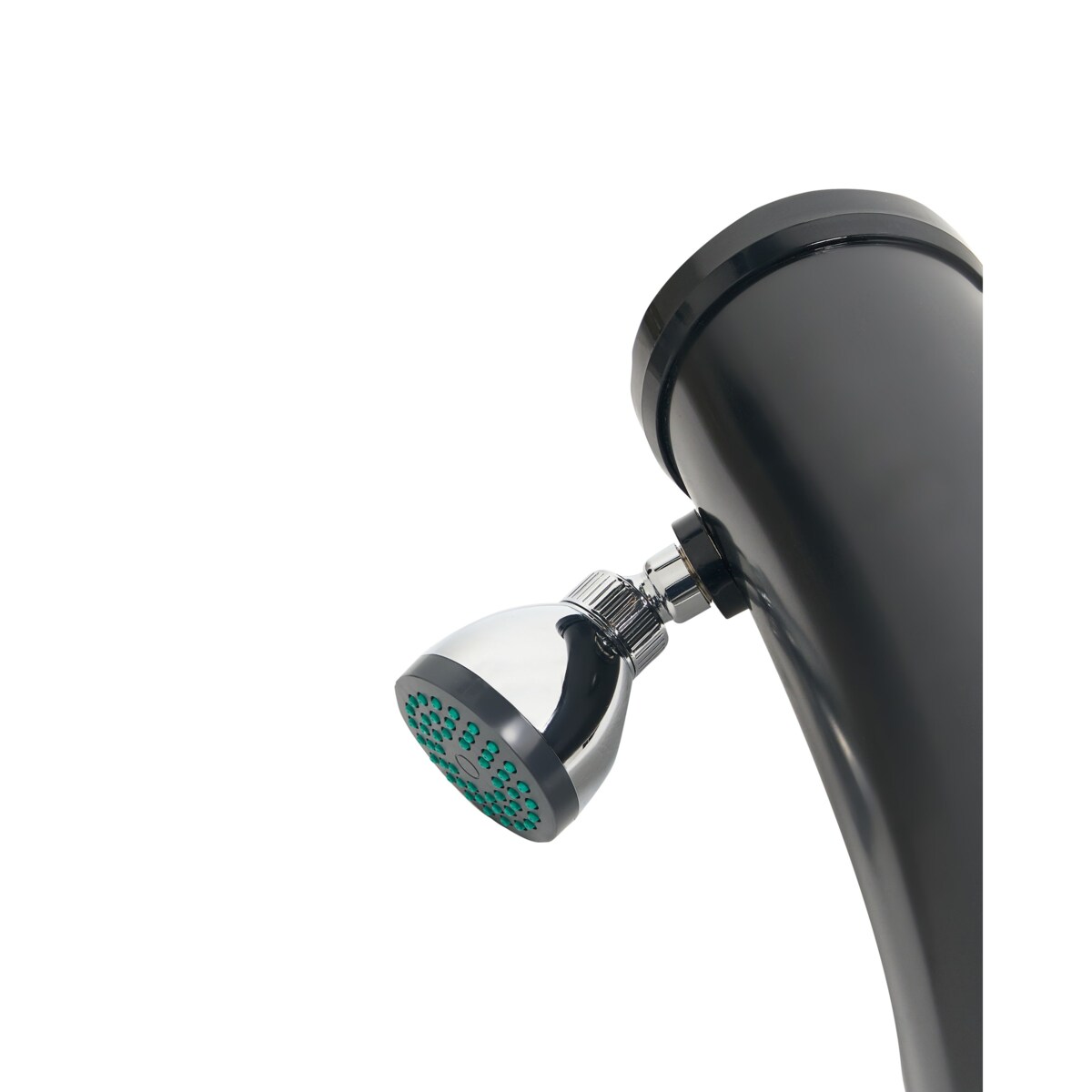 Prysznic ogrodowy solarny wolnostojący ENGABAO Czarny