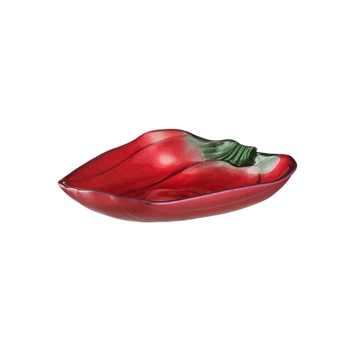 VILLA ITALIA Miseczka szklana 15 cm PAPRYKA czerwona