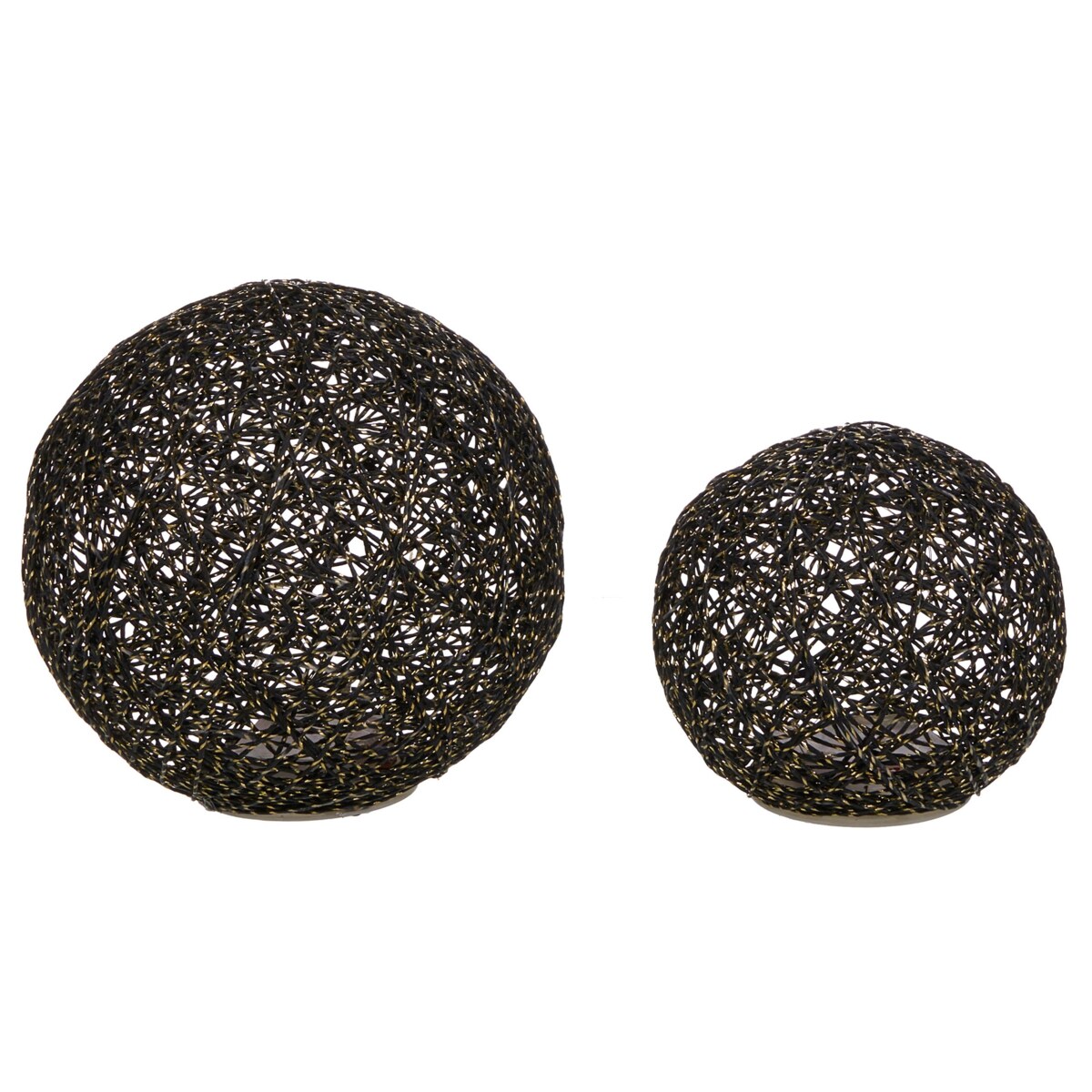 Dekoracja świąteczna BOLMEN Bombka 15/20 cm Czarny