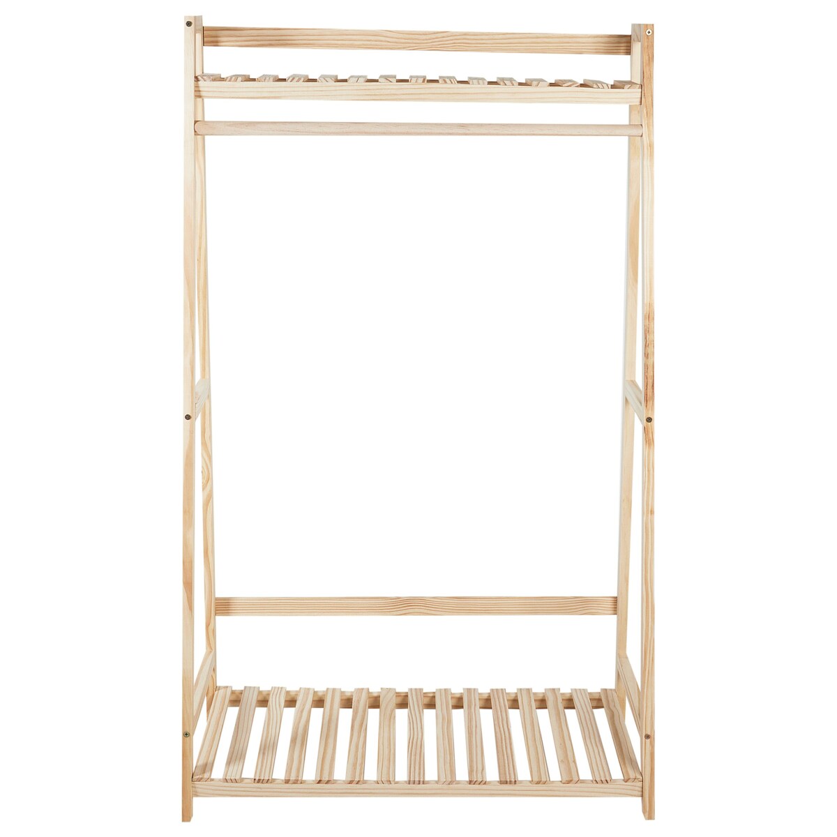 Wieszak stojący jasne drewno BAKER