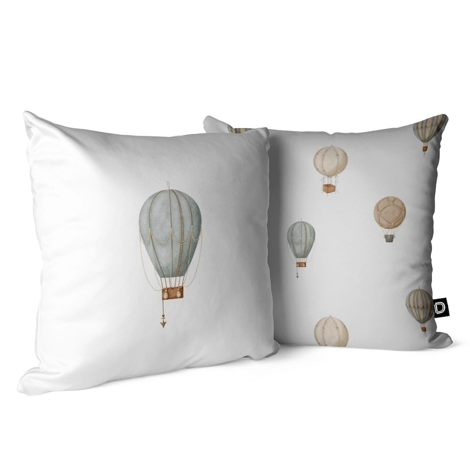 Poszewka dla dzieci OCEAN DREAM wzór D123 | błękitny balon