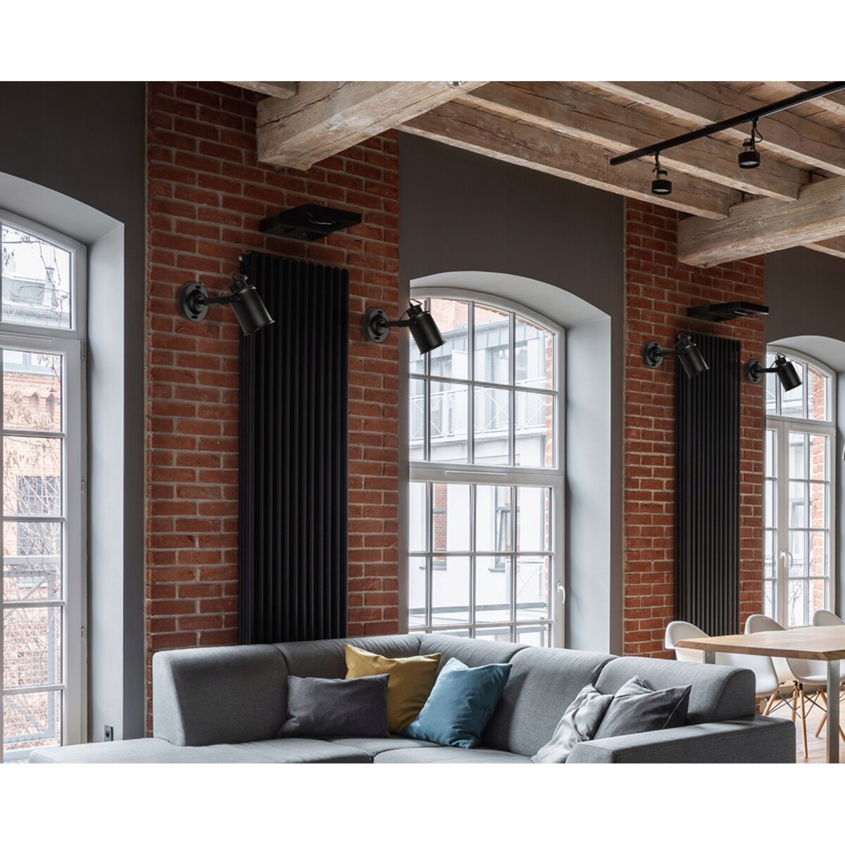 Reflektor Lampa Sufitowa Ścienna Spot Ruchoma Loft