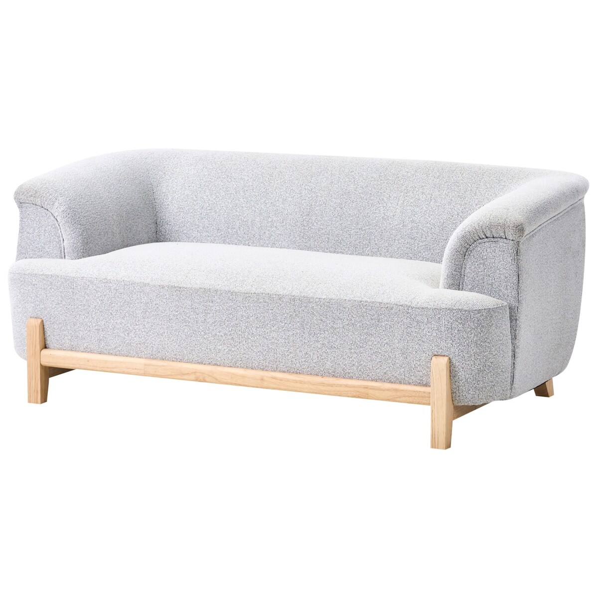 Sofa dla 2 osób ALNOR Jasnoszary