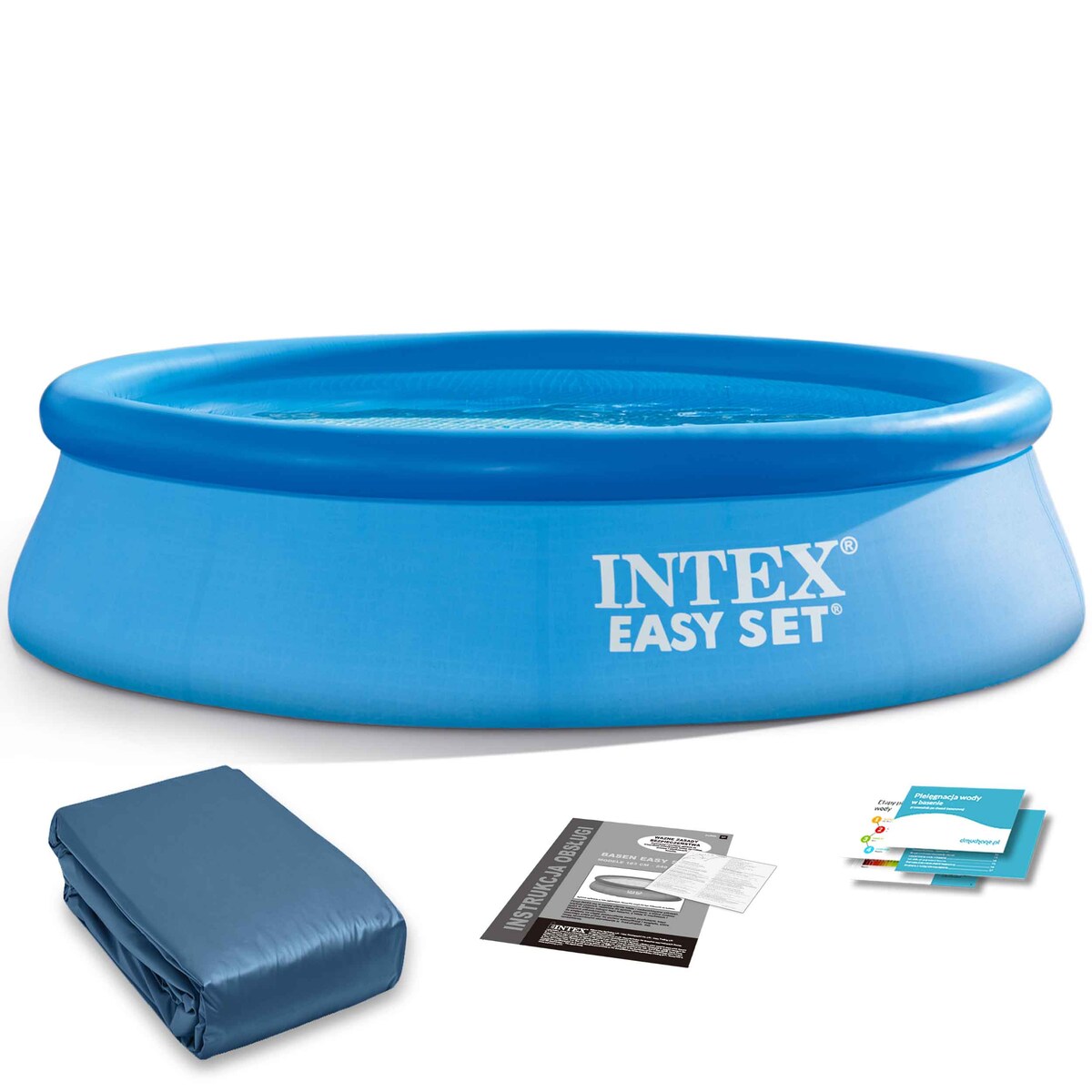 Basen ogrodowy rozporowy pokrywa 244x61 Intex 6w1