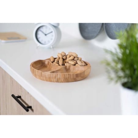 PATERA SALATERKA BAMBUSOWA na prezent przekąski orzeszki czipsy owoce 25 cm