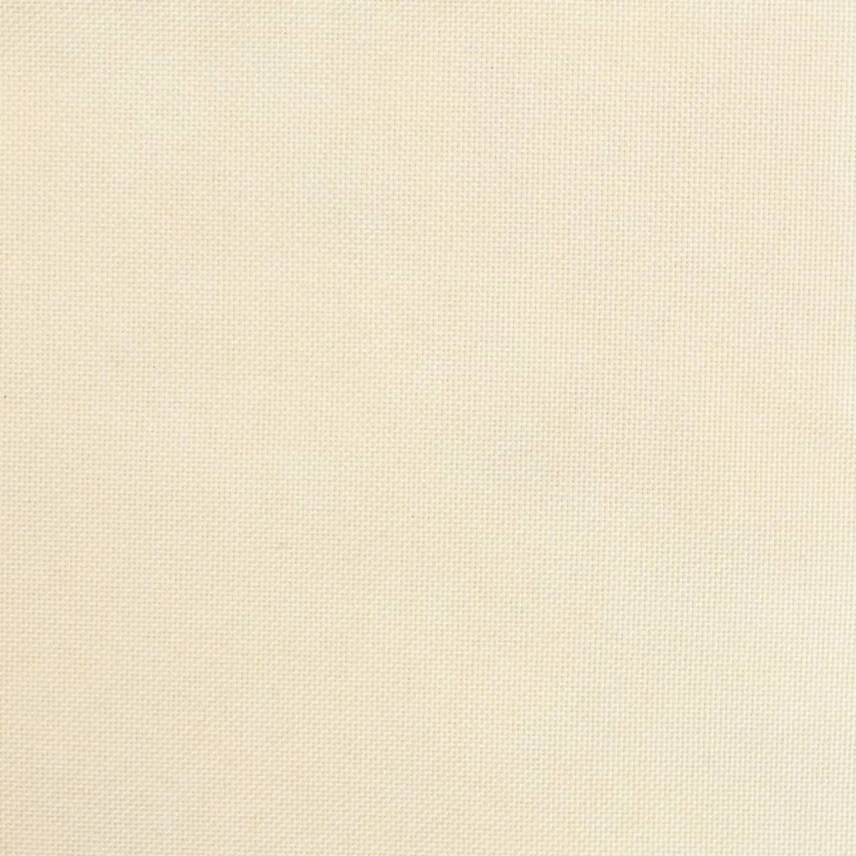 vidaXL Fotel bujany z podnóżkiem, kremowy, obity tkaniną