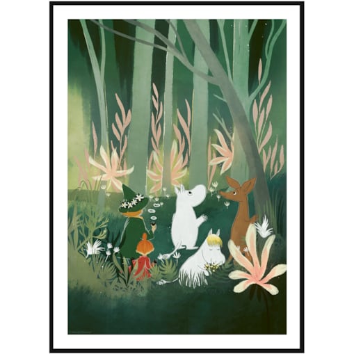 Poster Story, Plakat, Obraz - Muminki No5, wymiary 21 x 30 cm