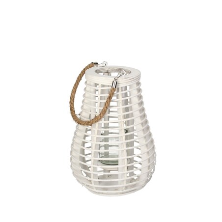 Lampion Vela 33cm white, 23 x 23 x 33 cm