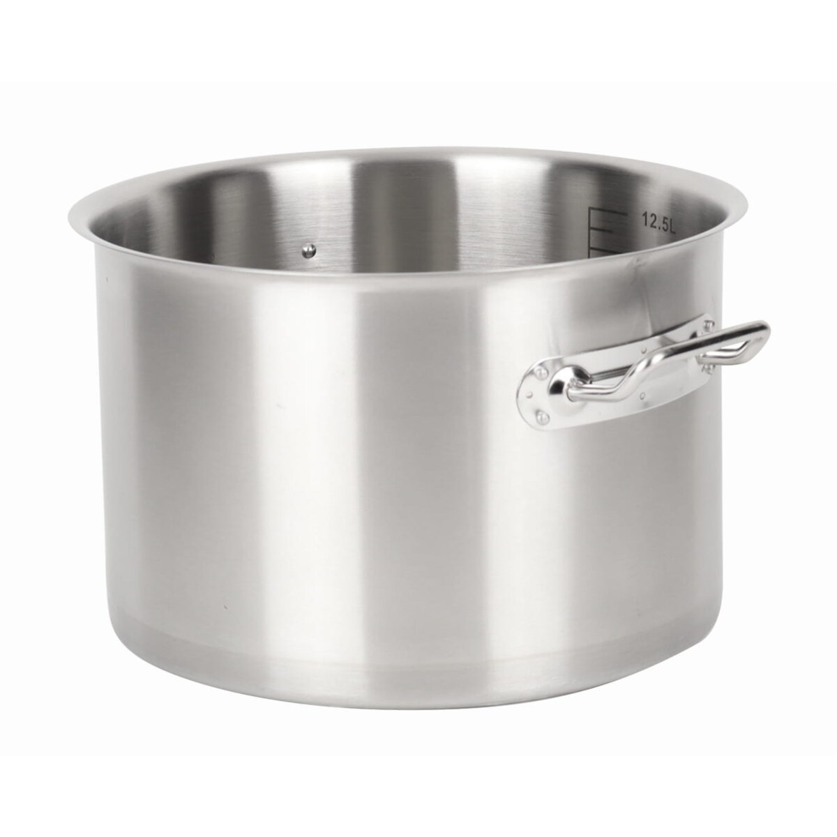 Garnek stalowy ze stali nierdzewnej gastro 14L 30x20 ROSSNER