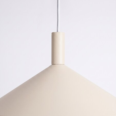Lampa wisząca NOX 40 beżowa