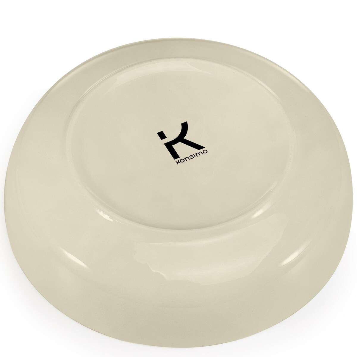 KONSIMO VICTO Zestaw talerzy głębokich dla 6 osób (6 elementów) beżowy