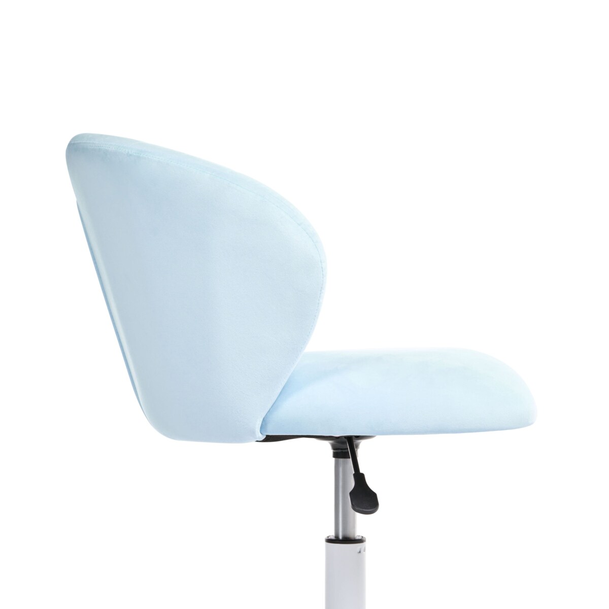 Krzesło obrotowe CHEERFUL Welur Błękitny