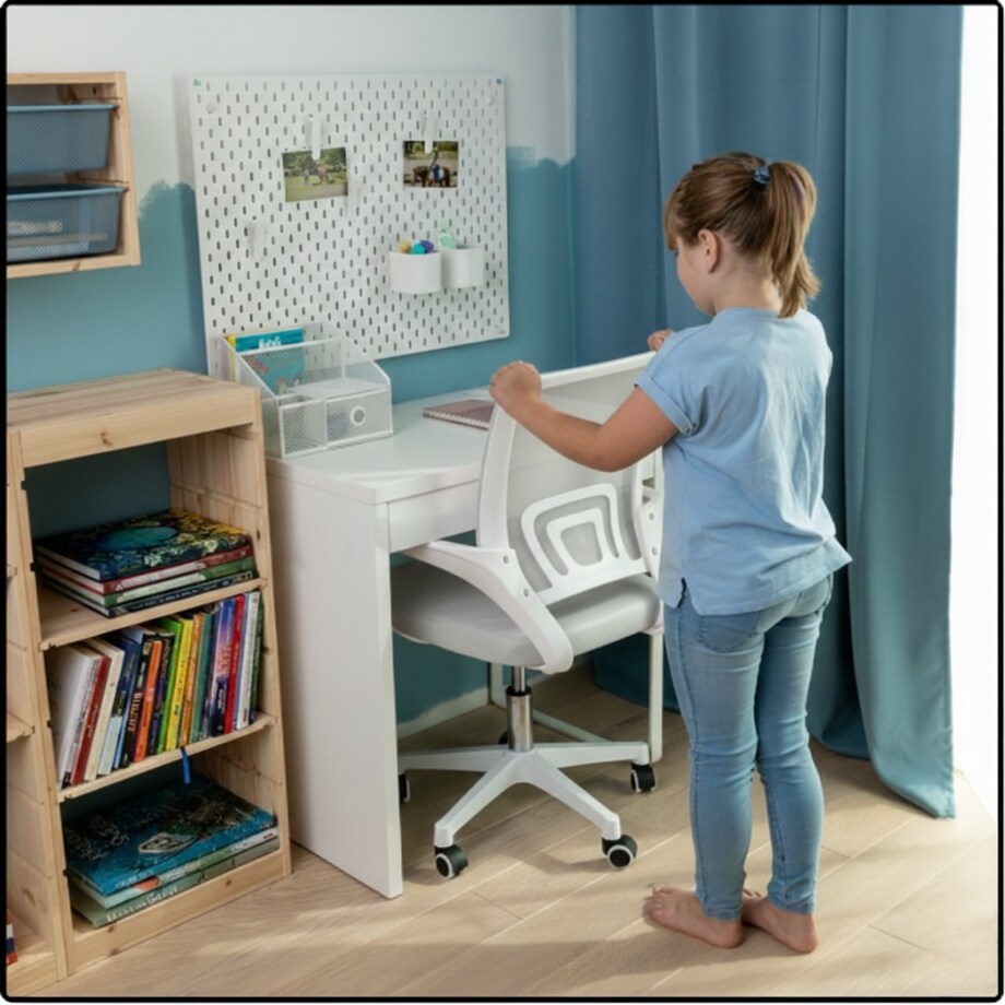 Krzesło biurowe fotel obrotowy Z30 regulowany ergonomiczny młodzieżowy