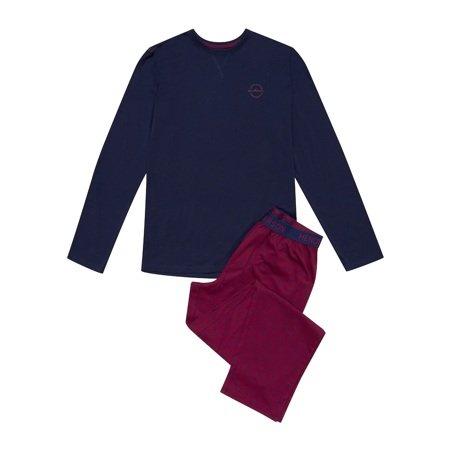 Piżama Hope 41915-59X Granatowy Granatowy, XL