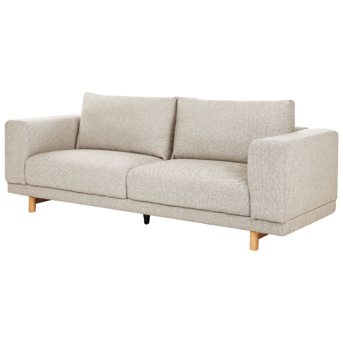 Sofa 3-osobowa jasnobeżowa NIVALA