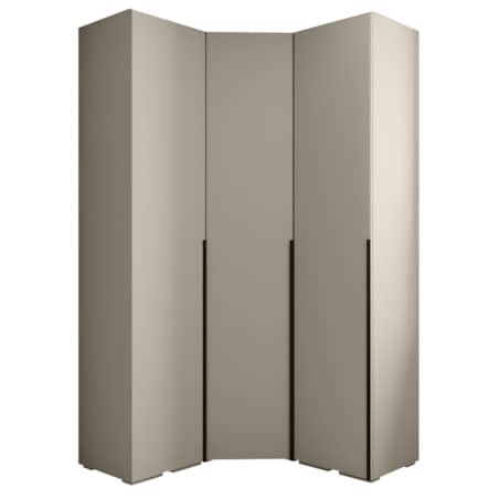 Garderoba wysoka do przedpokoju INOVA 1 Z4 kaszmir+czarny