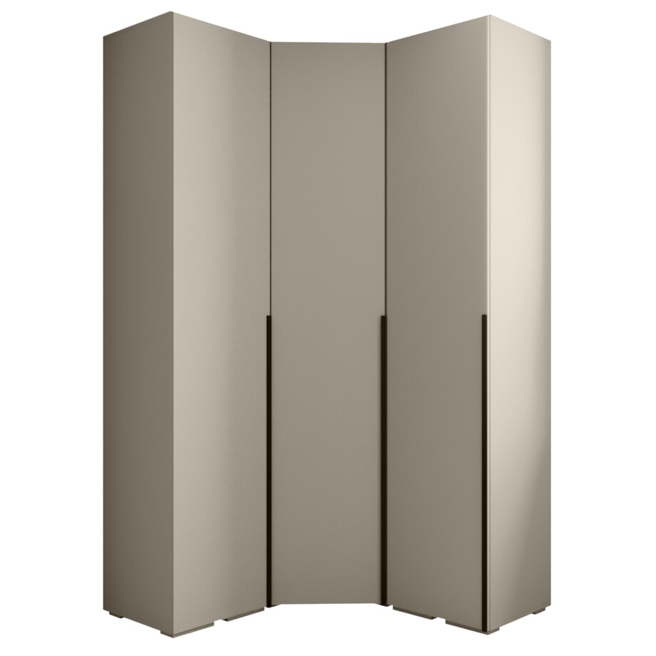 Garderoba wysoka do przedpokoju INOVA 1 Z4 kaszmir+czarny