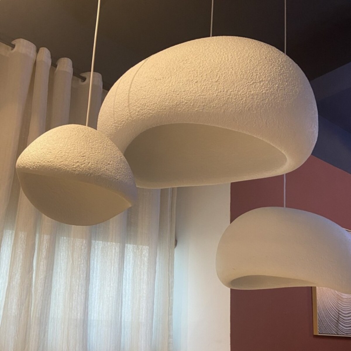 Lampa wisząca sufitowa do salonu Khmara 78cm