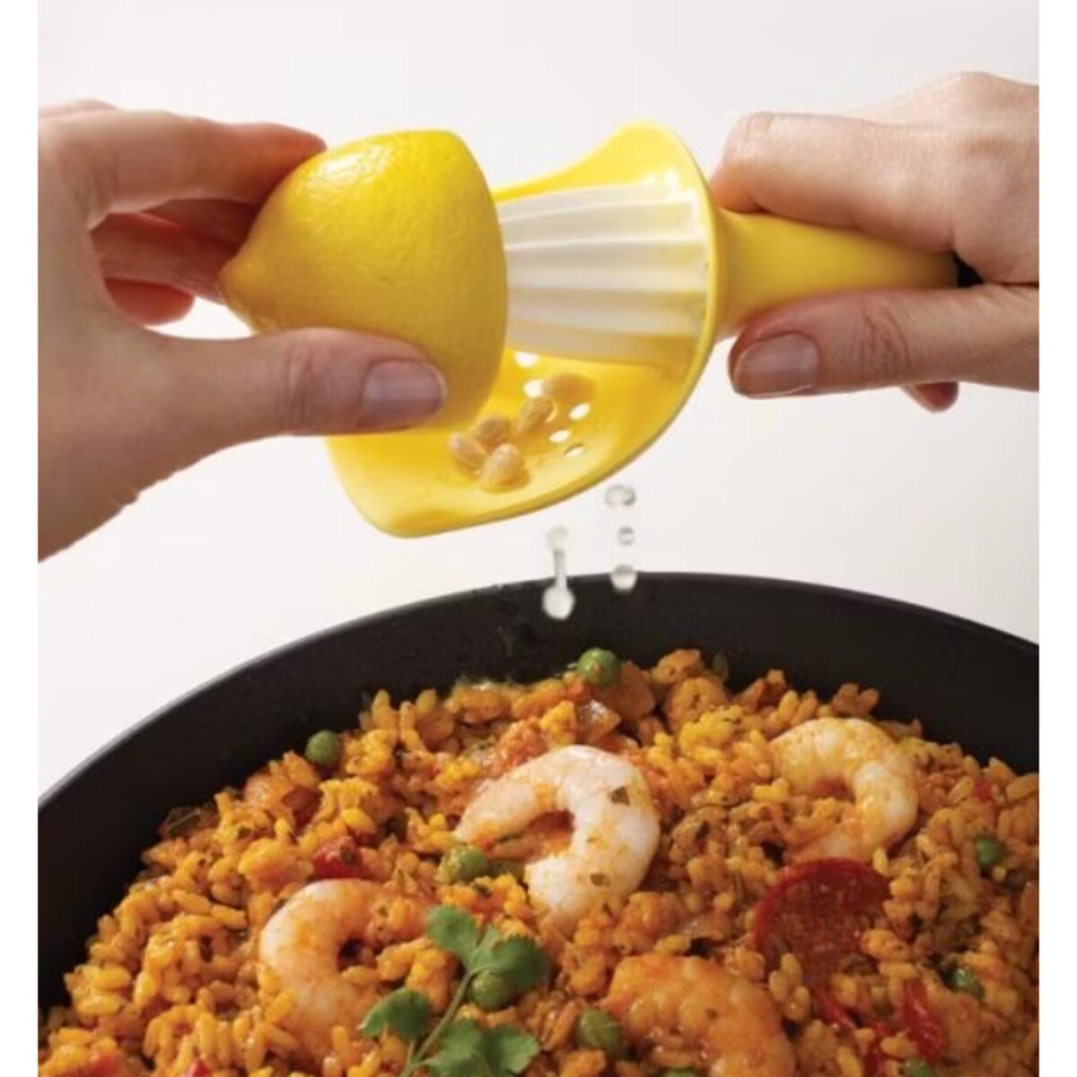 Wyciskacz do cytrusów żółty, 16.5 x 8.5 x 7 cm, Joseph Joseph