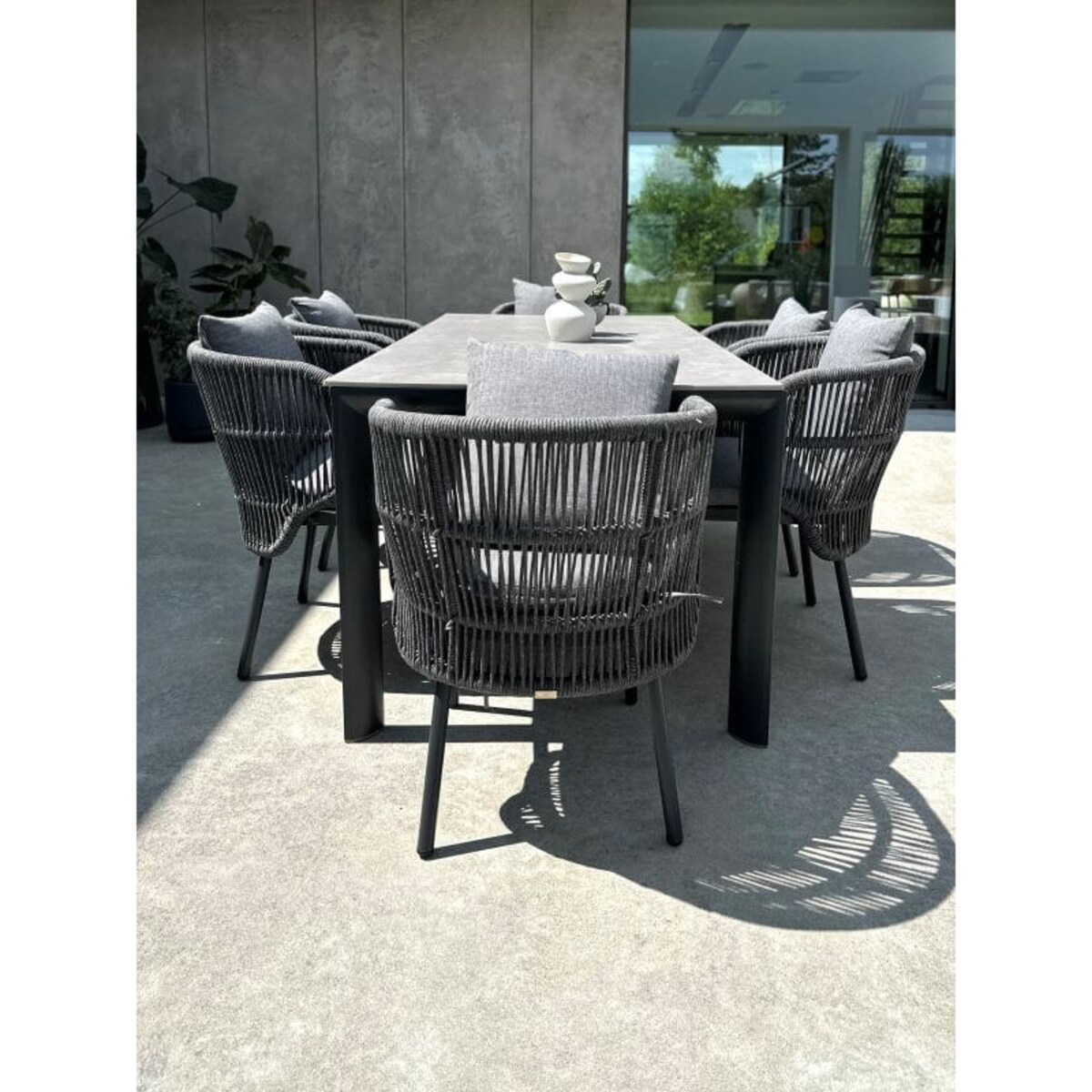 ZESTAW ALUMINIOWY AZZURE SZARY 6