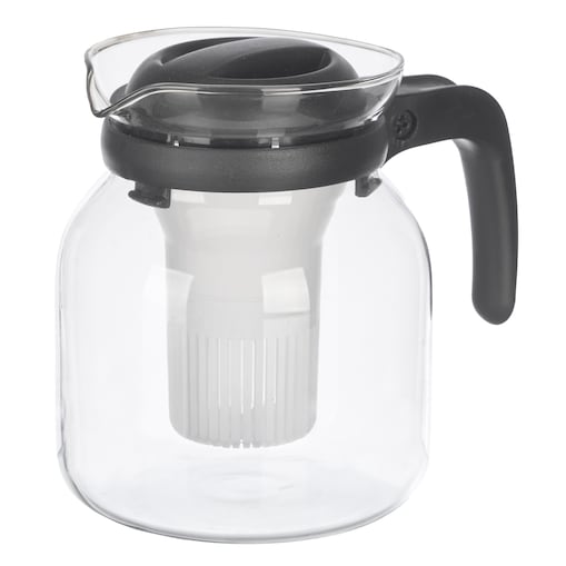 Szklany dzbanek z zaparzaczem do kawy i herbaty, 1,2 l