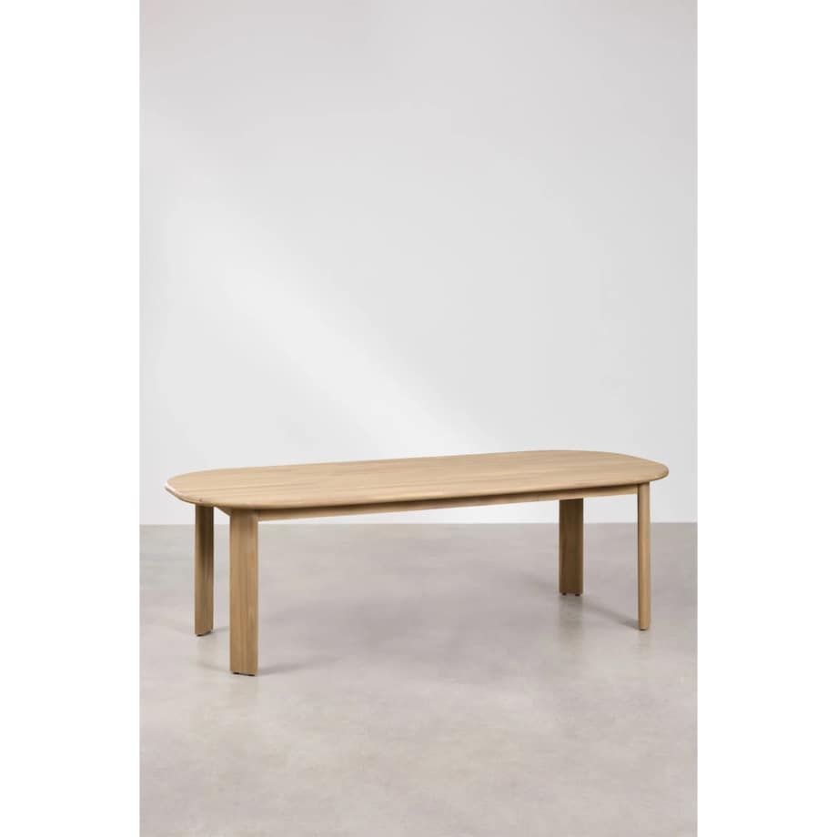 Wazon szklany czarno-zielony 40x12x12 cm STRIITA