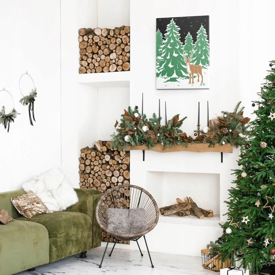 KALENDARZ ADWENTOWY Z KAWĄ I HERBATĄ 2025 - 24 RÓŻNE SMAKI NA KAŻDY DZIEŃ - PREZENT UPOMINEK NA ŚWIĘTA MIKOŁAJA DLA KOBIETY MĘŻCZYZNY FACETA