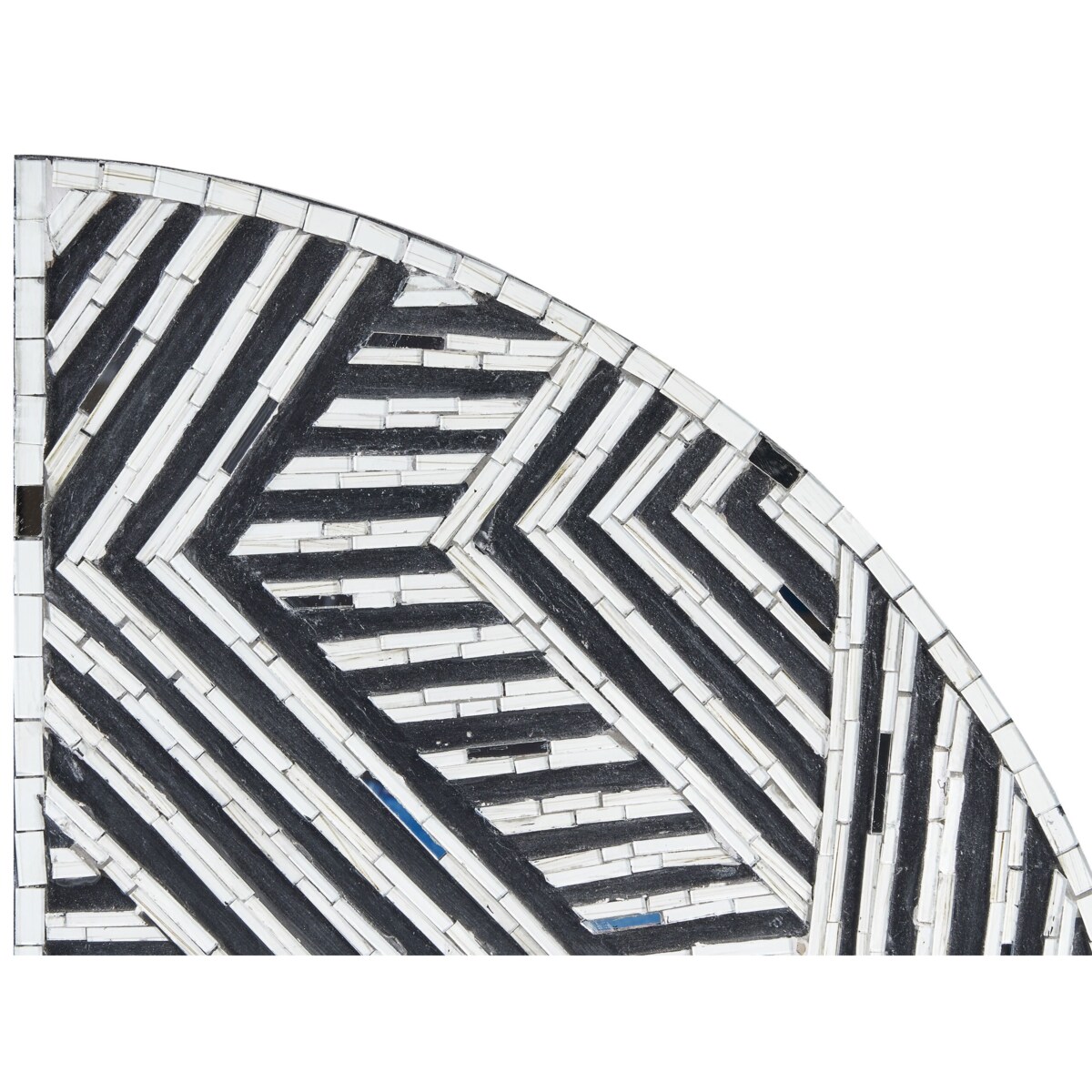 Dekoracja ścienna czarno-biała MANDAU