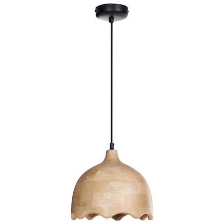 Lampa wisząca GOMATI Drewno mango Jasnobrązowy