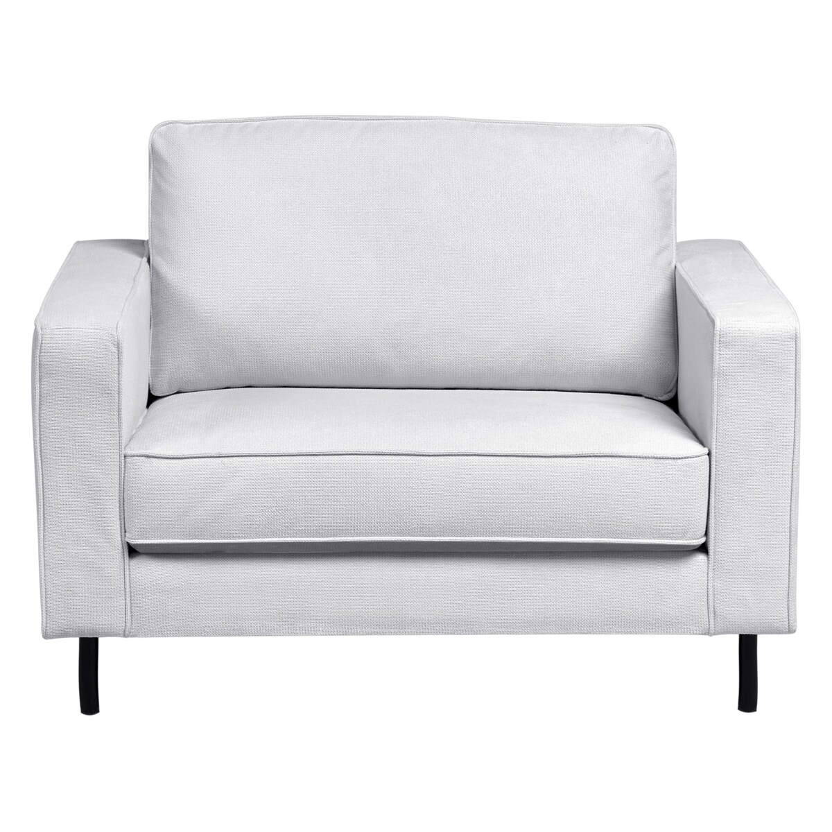 Komplet wypoczynkowy SAVALEN Jasnoszary dla 4 osób