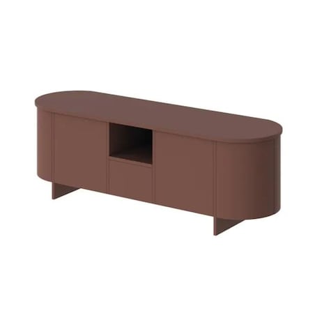 Szafka RTV MILETO 163 bordowa