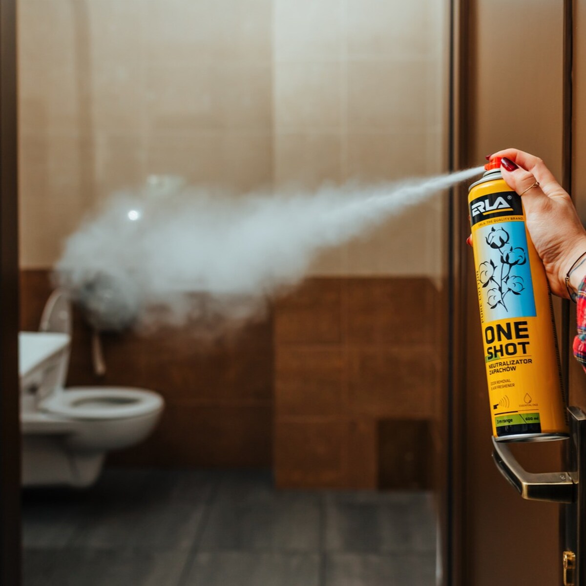 neutralizator zapachu erla one shot pure cotton 600ml