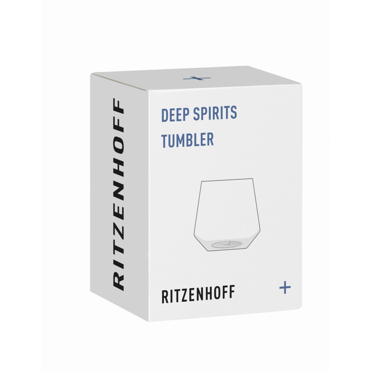 Szklanka do whisky Deep Spirits geo, Romi Bohnenberg