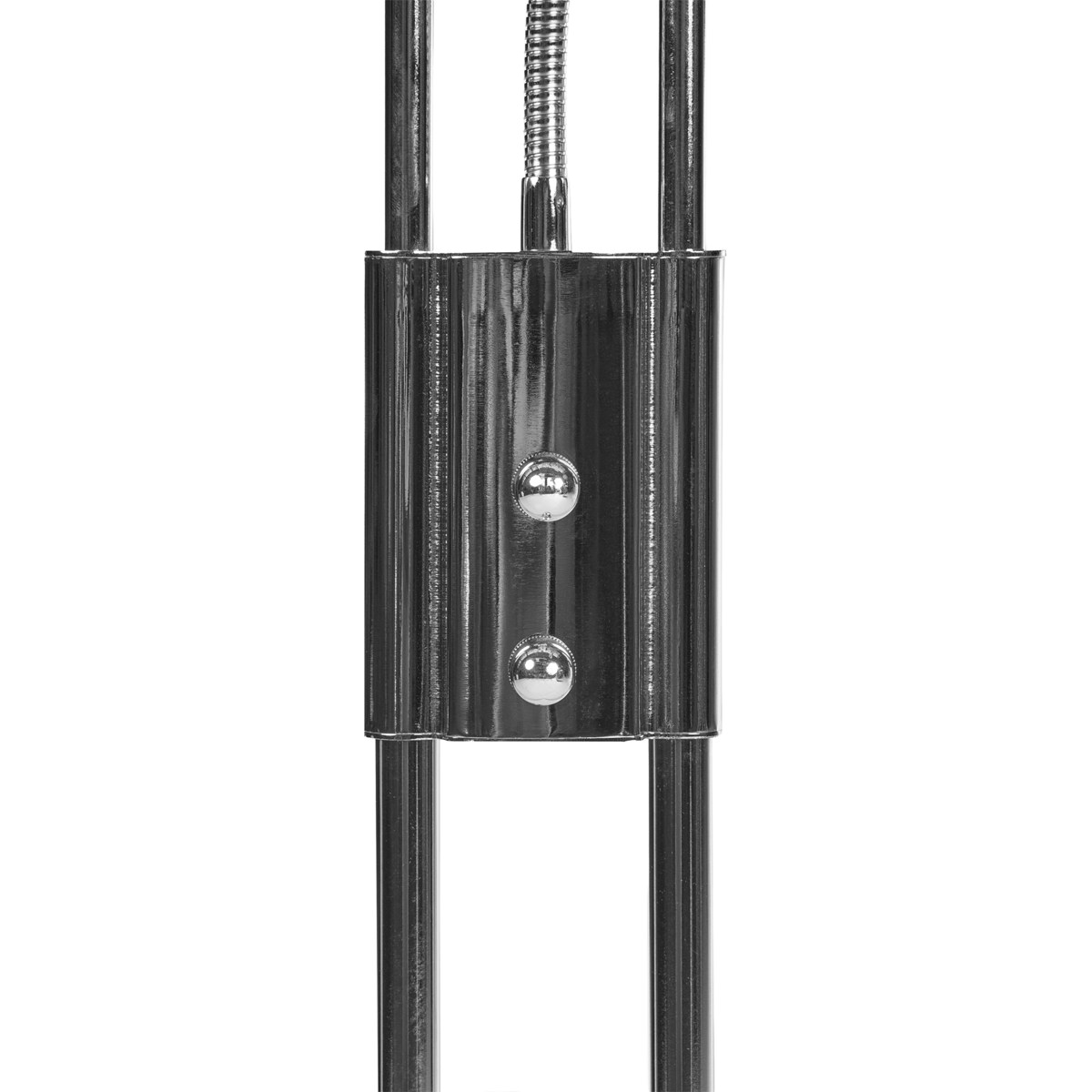 Lampa podłogowa LED KENNET  Ze ściemniaczem Metal Srebrny