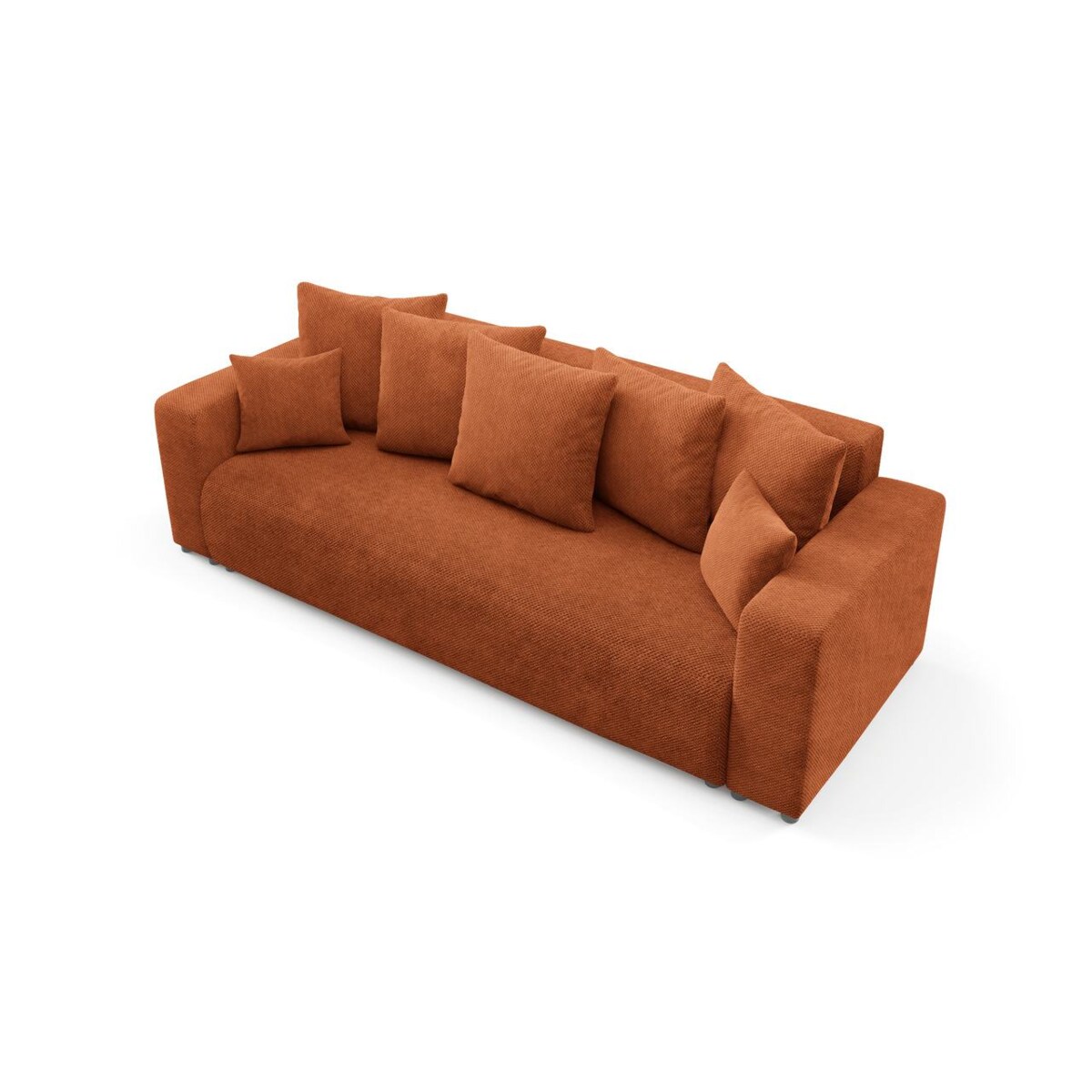 Kanapa EVORA z pojemnikiem tkanina miękki plusz Klor: Onega 18