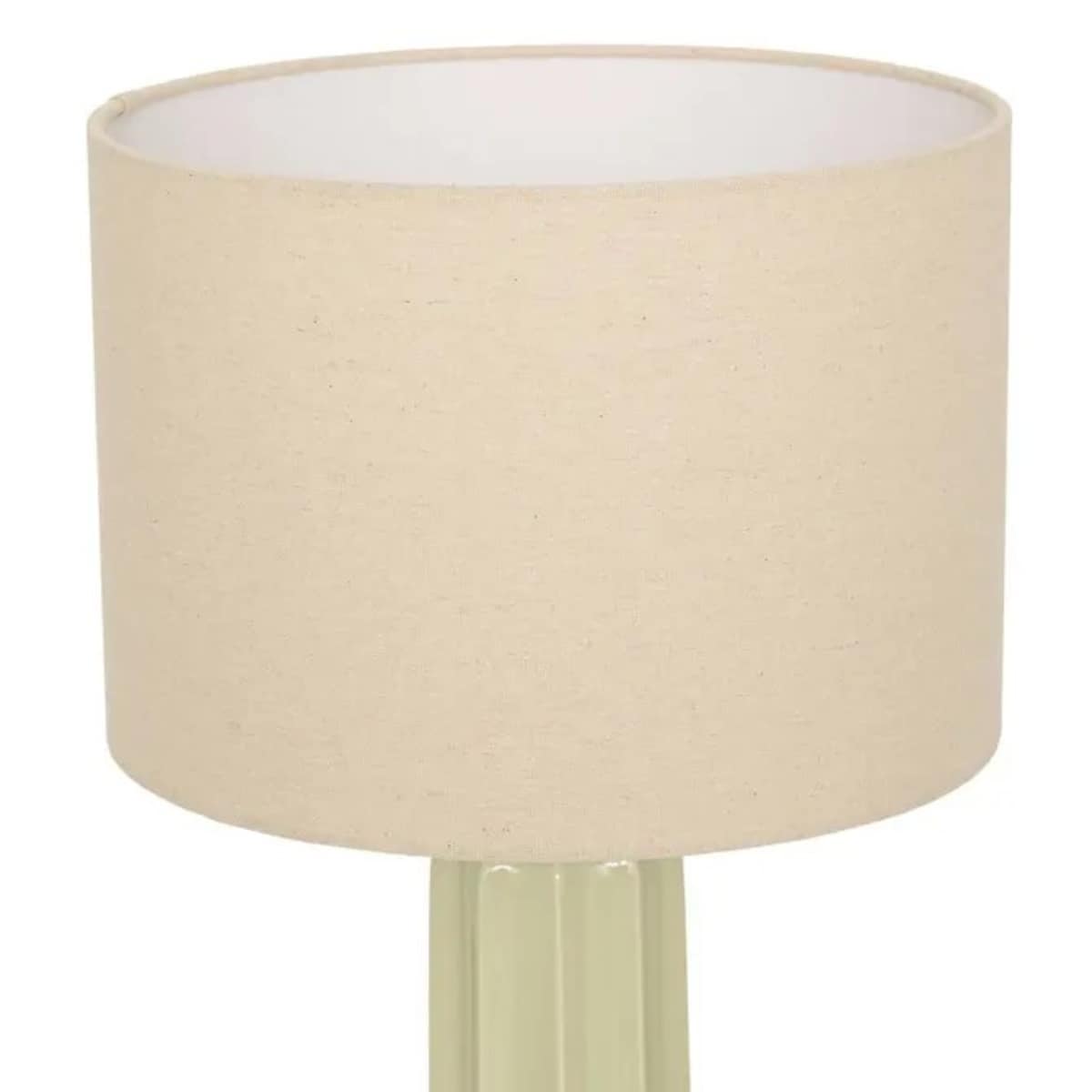 Lampa stołowa ceramiczna, miętowa, Vinny, 55 cm