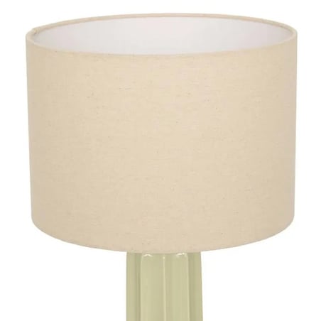 Lampa stołowa ceramiczna, miętowa, Vinny, 55 cm