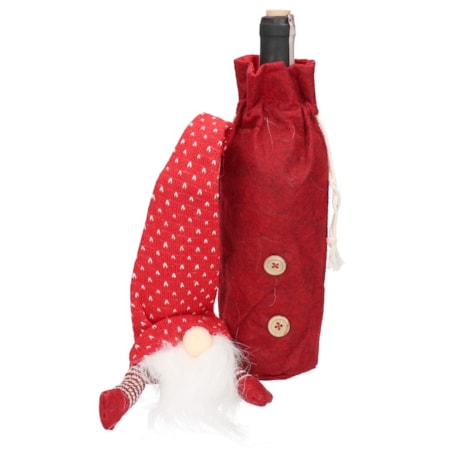 Ubranko Pokrowiec Ozdoba Na Butelkę Skrzat Krasnal